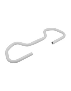 Steel Handlebar 694 25.4mm White.